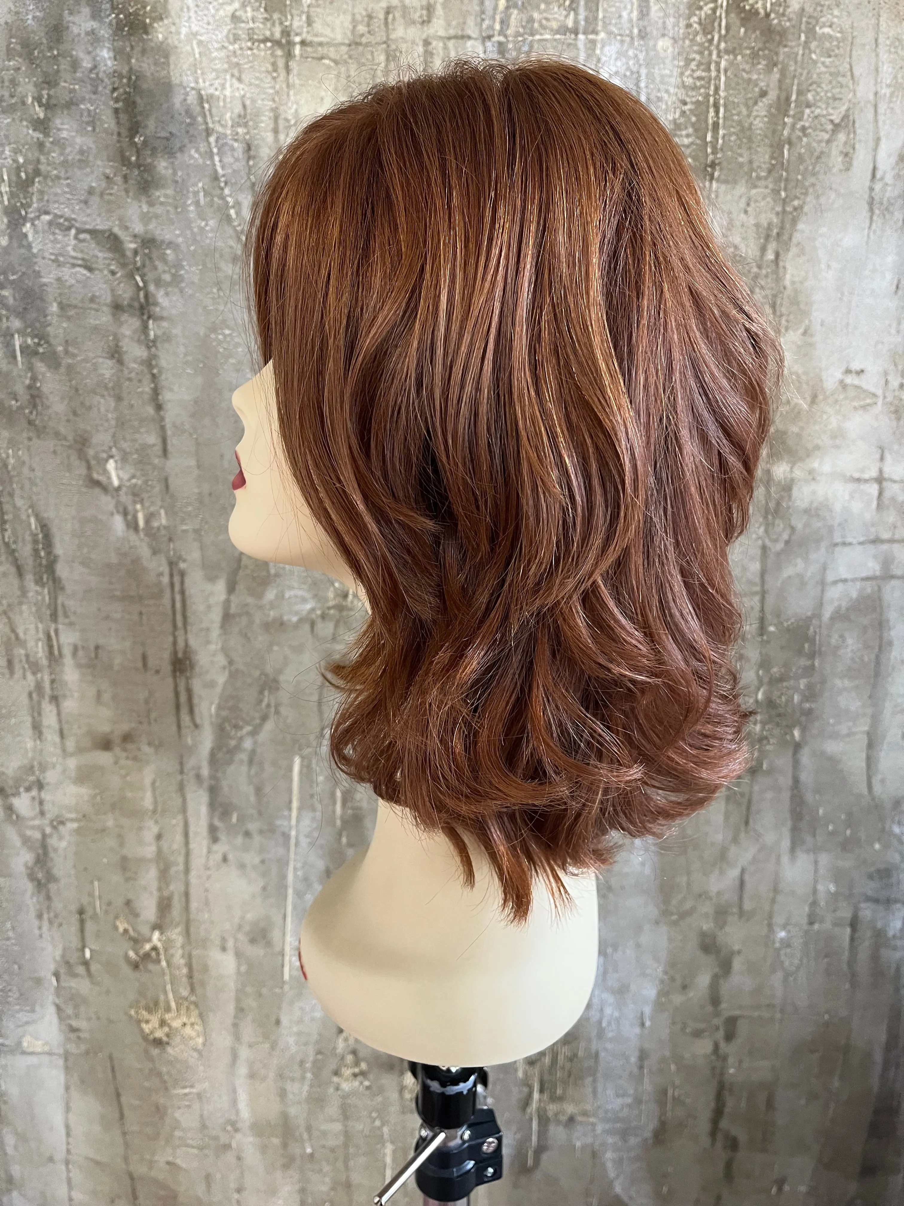 100% EUROPEAN VIRGIN HUMAN HAIR 15'' RED