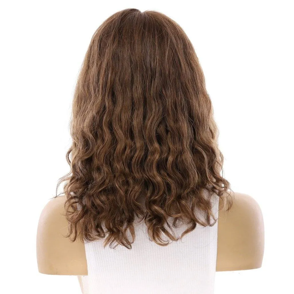 16" Divine Lace Top Wig Medium Brown Babylight Wavy