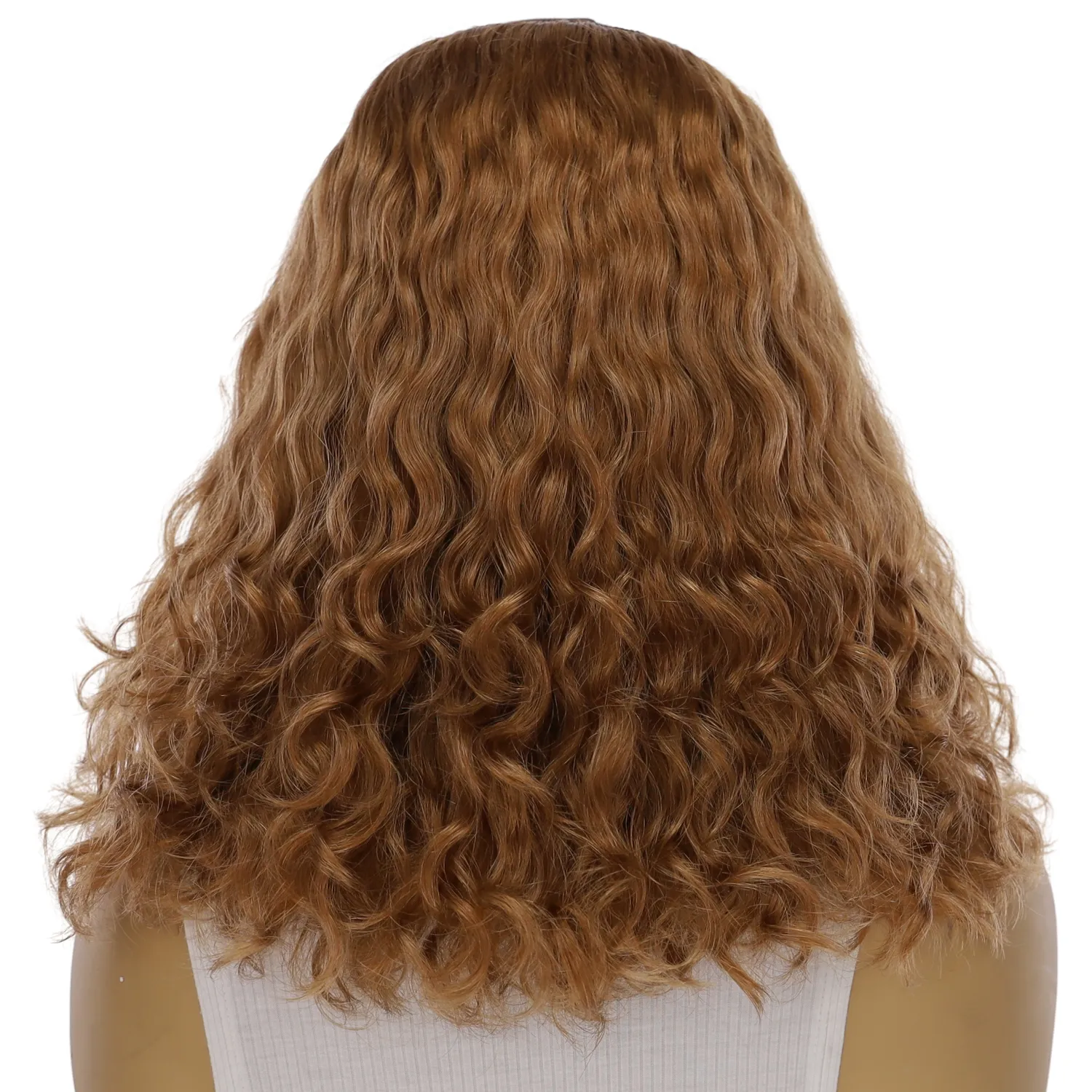 16" HatFall Wig Strawberry Blonde Wavy