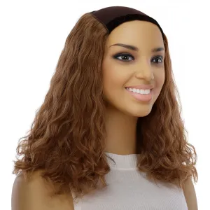 16" HatFall Wig Strawberry Blonde Wavy