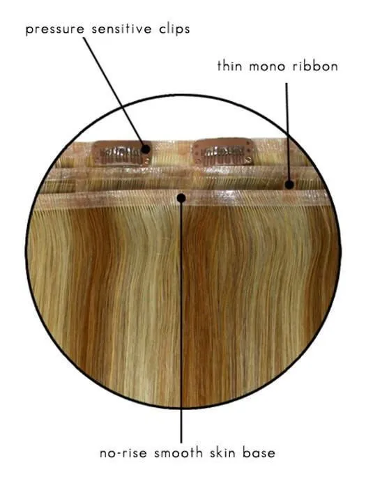 16" Wavy easiXtend (HD) | 5 Piece | Clip Ins | CLOSEOUT