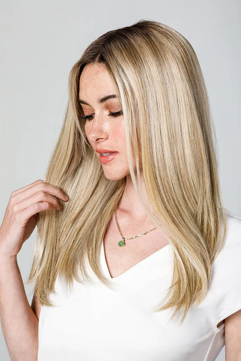18" easiPart HD Hairpiece by easiHair | Synthetic (Single Mono)
