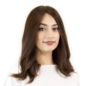 18" Princess Silk Top Wig Auburn