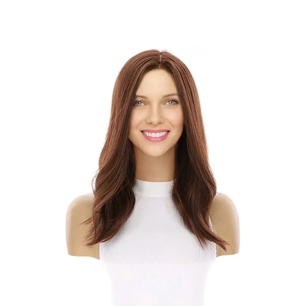 18" Princess Silk Top Wig Auburn