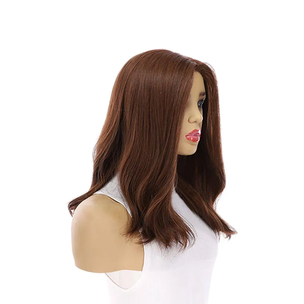 18" Princess Silk Top Wig Auburn
