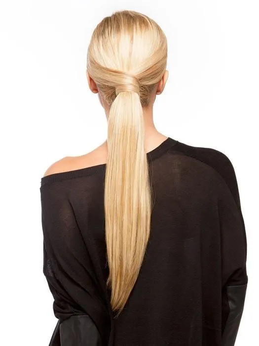 18" Simply Straight Pony | Synthetic Ponytail (Wrap-Around)