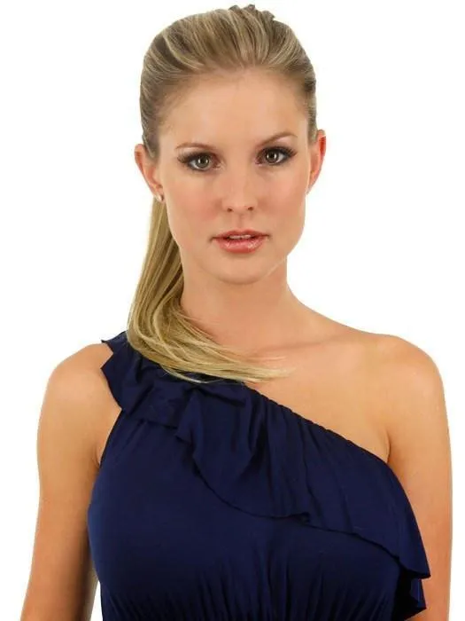 18" Simply Straight Pony | Synthetic Ponytail (Wrap-Around)