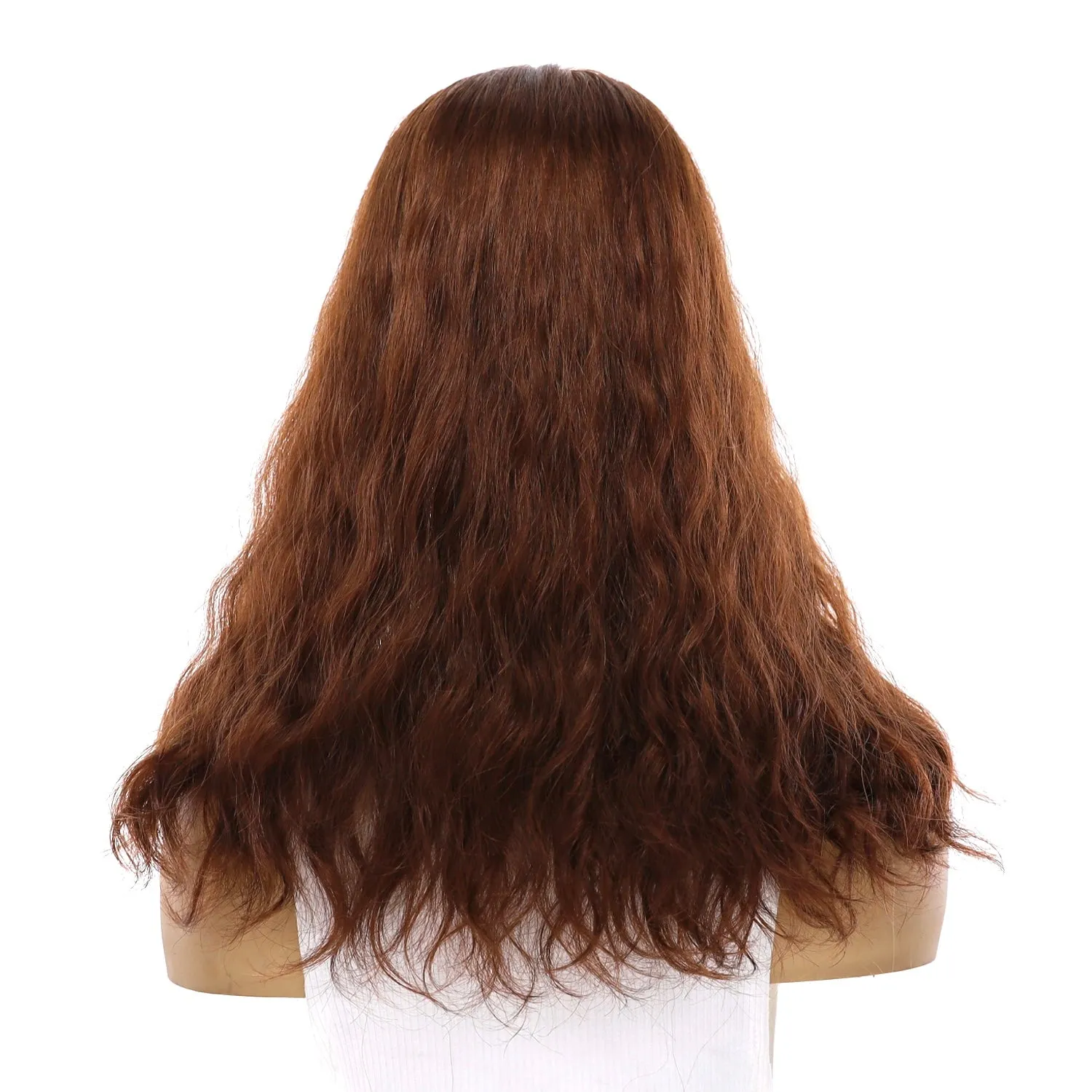 18" Topaz Lace Top Topper Auburn Wavy