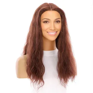 20" Divine Lace Top Wig Auburn Wavy