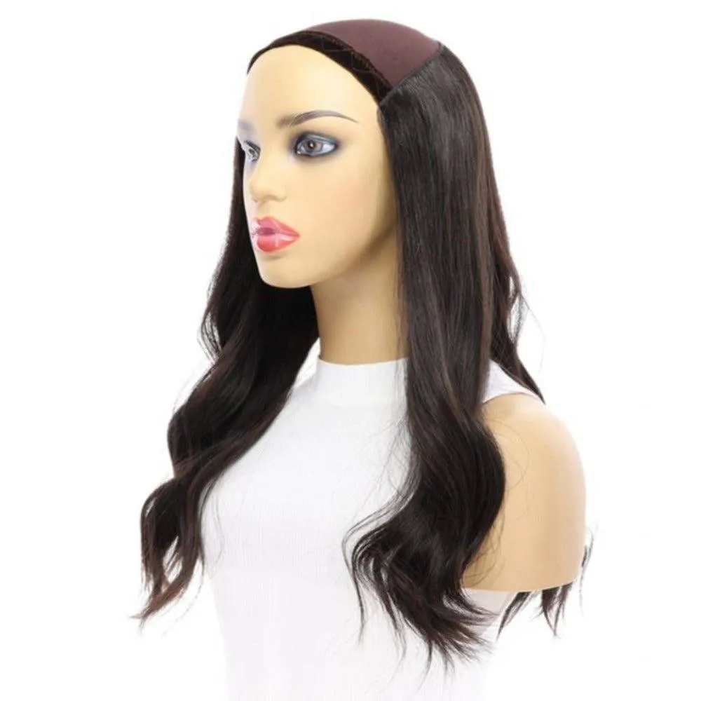20" HatFall Wig Natural Black