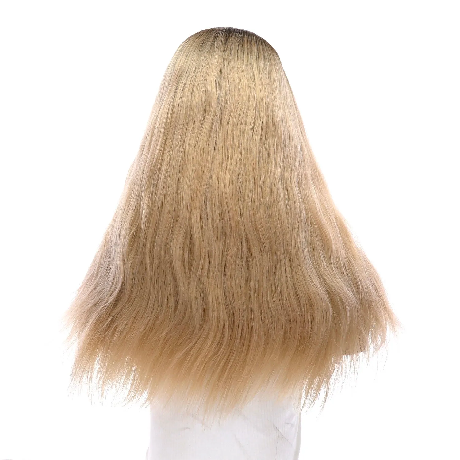 20" HatFall Wig Platinum Blonde Wavy