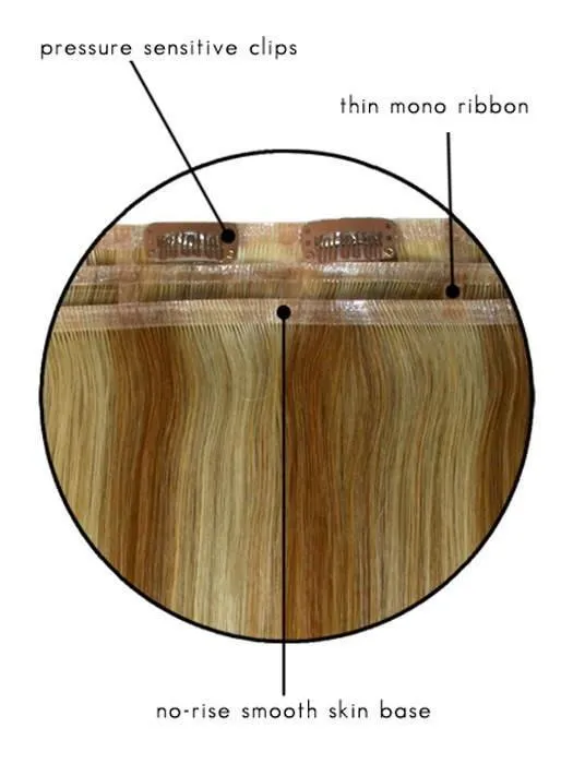 20" Wavy easiXtend (HD) Clip-In Extensions (5pc) by easihair | CLOSEOUT