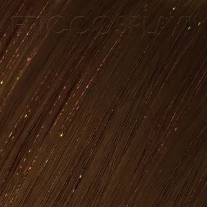 35" Tinsel Blended Weft Extension - Dark Brown