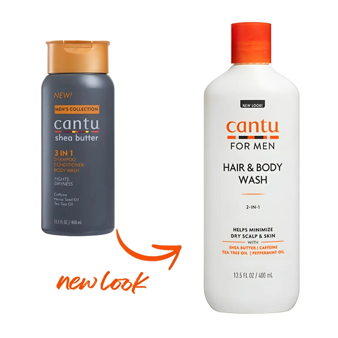 Cantu for Men 2-In-1 Hair & Body Wash - 13.5 oz