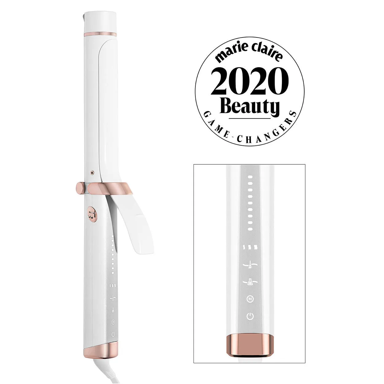 Curl ID 1.25 Smart Curling Iron With Interactive Touch Interface