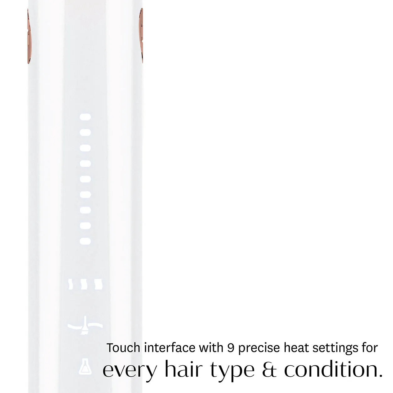 Curl ID 1.25 Smart Curling Iron With Interactive Touch Interface