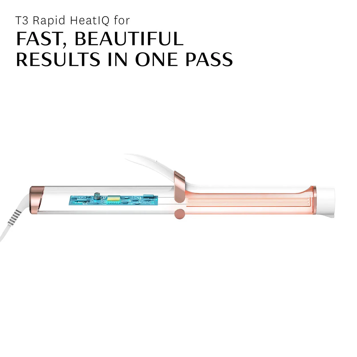 Curl ID 1.25 Smart Curling Iron With Interactive Touch Interface