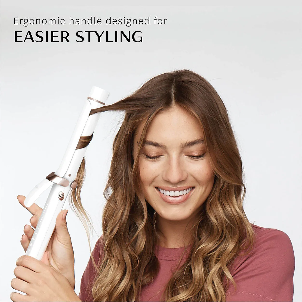 Curl ID 1.25 Smart Curling Iron With Interactive Touch Interface