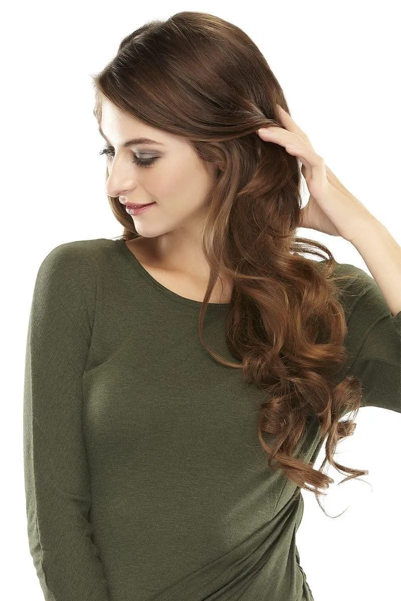 EasiXtend Elite HH 20" Clip-In Hairpiece by easiHair |Human Hair