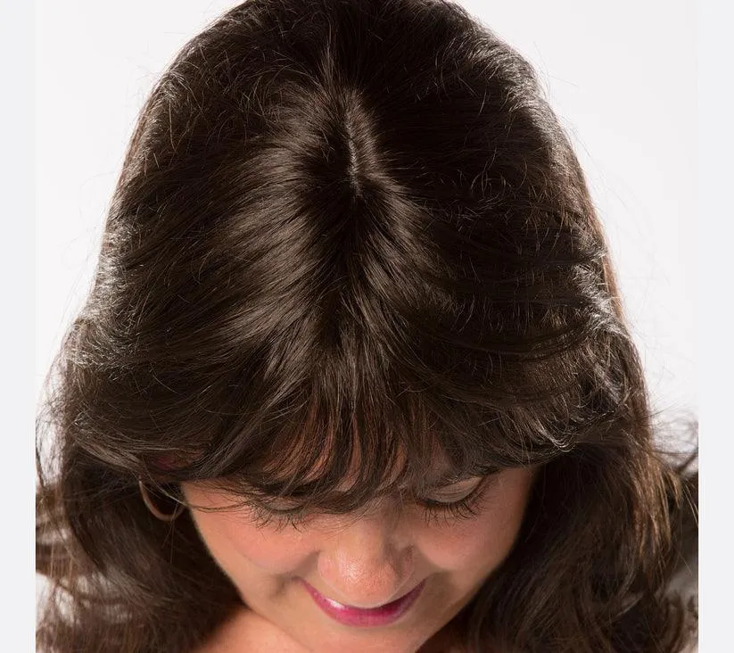 Faux Filler Straight Topper Hairpiece by Toni Brattin | Heat Friendly Synthetic