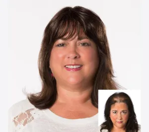 Faux Filler Straight Topper Hairpiece by Toni Brattin | Heat Friendly Synthetic