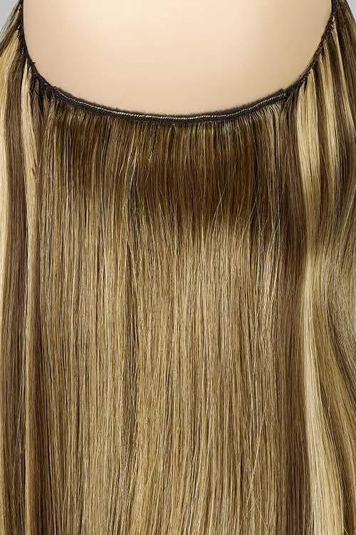 Halo Long Hairpiece by Henry Margu | Synthetic