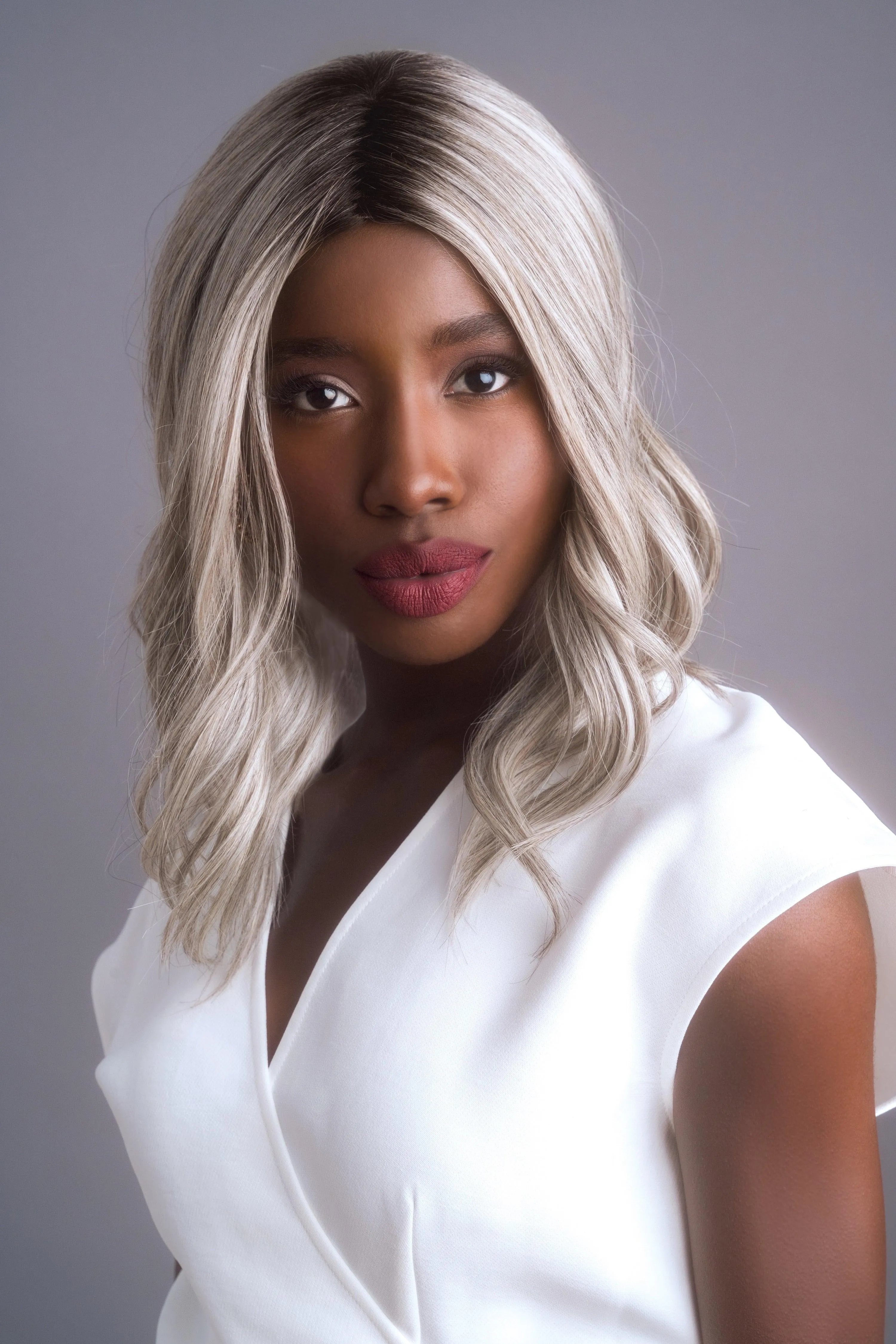 High Heat Mid Wavy Topper by Rene of Paris | Heat Friendly Synthetic