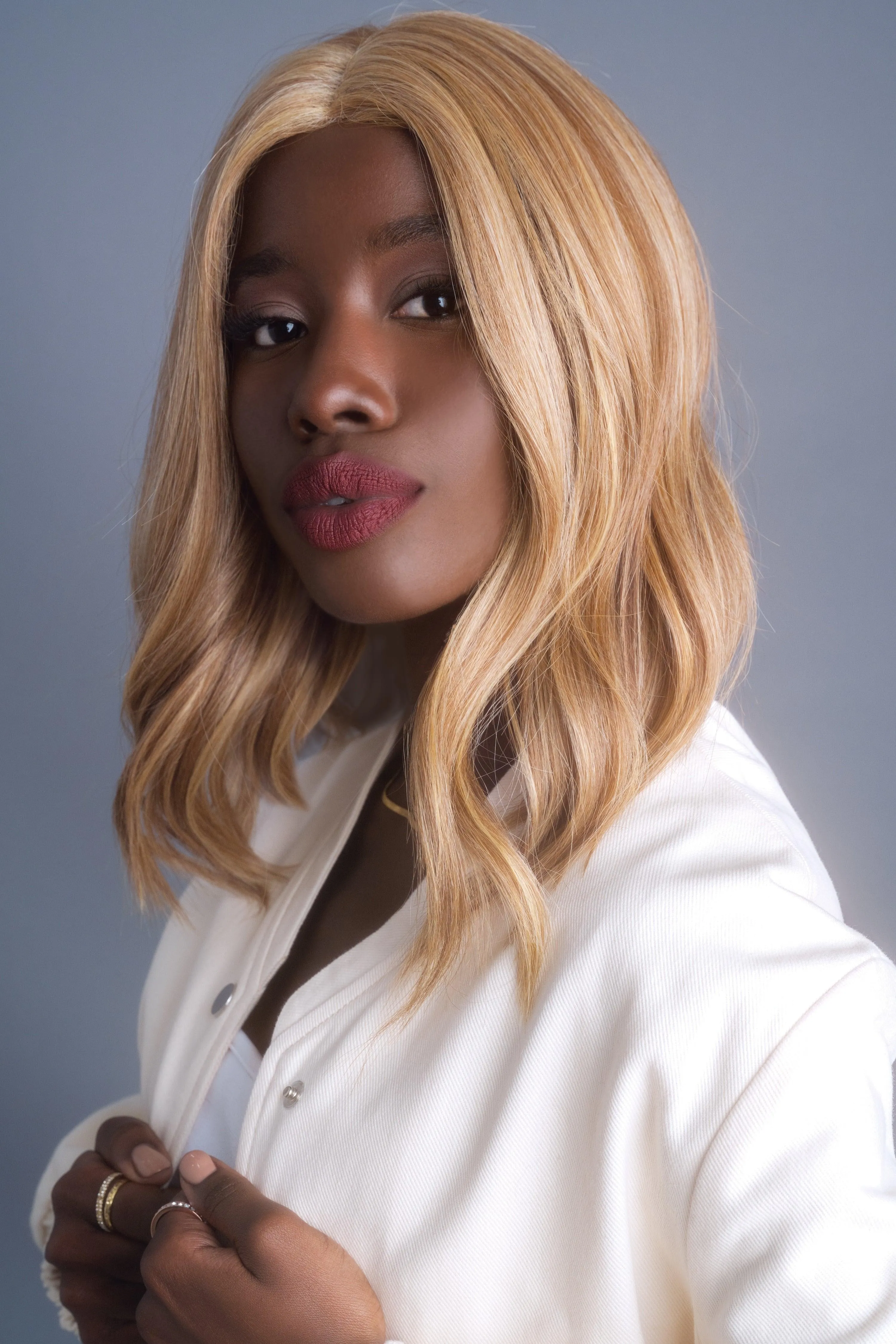 High Heat Mid Wavy Topper by Rene of Paris | Heat Friendly Synthetic