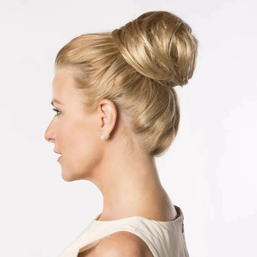 Honey Do Bun Hairpiece by Toni Brattin | Heat Friendly Synthetic | Clearance Sale Open Box (Unworn - Like New)