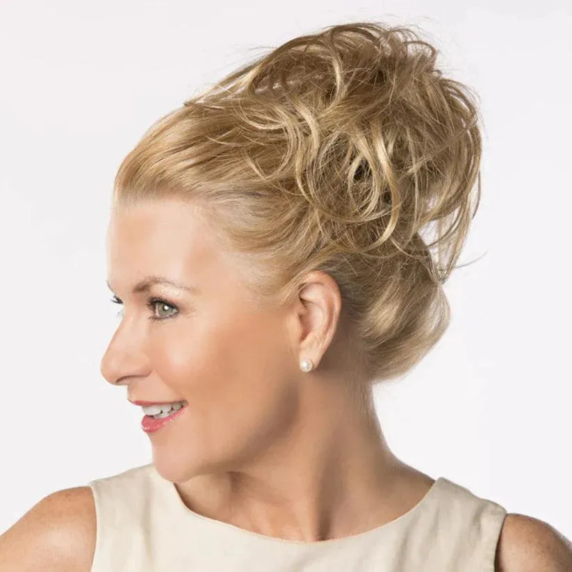 Honey Do Bun Hairpiece by Toni Brattin | Heat Friendly Synthetic | Clearance Sale Open Box (Unworn - Like New)