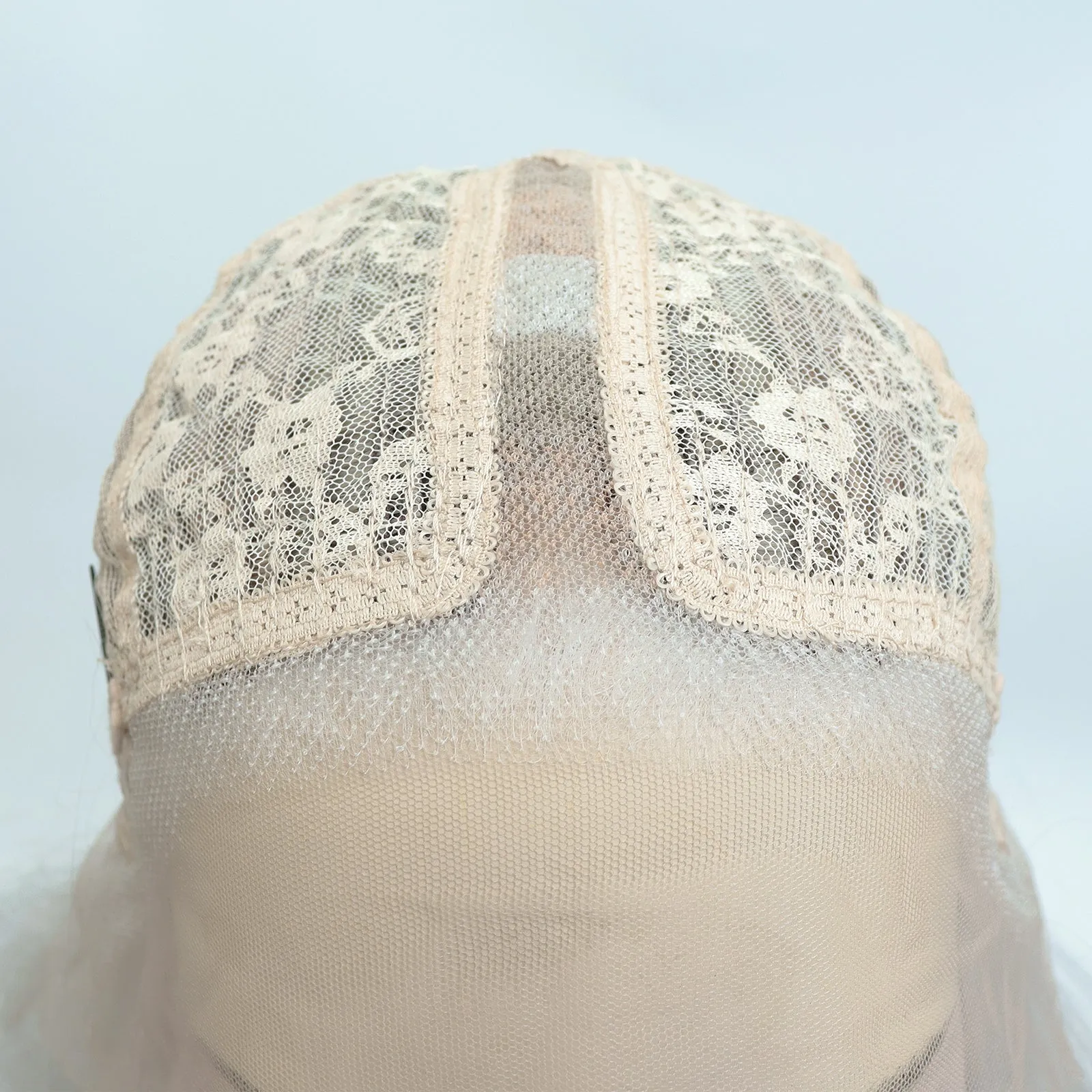 IMstyle Aria calico style grey beige blonde layer cut T-part lace front Glueless wigs TK126-2479