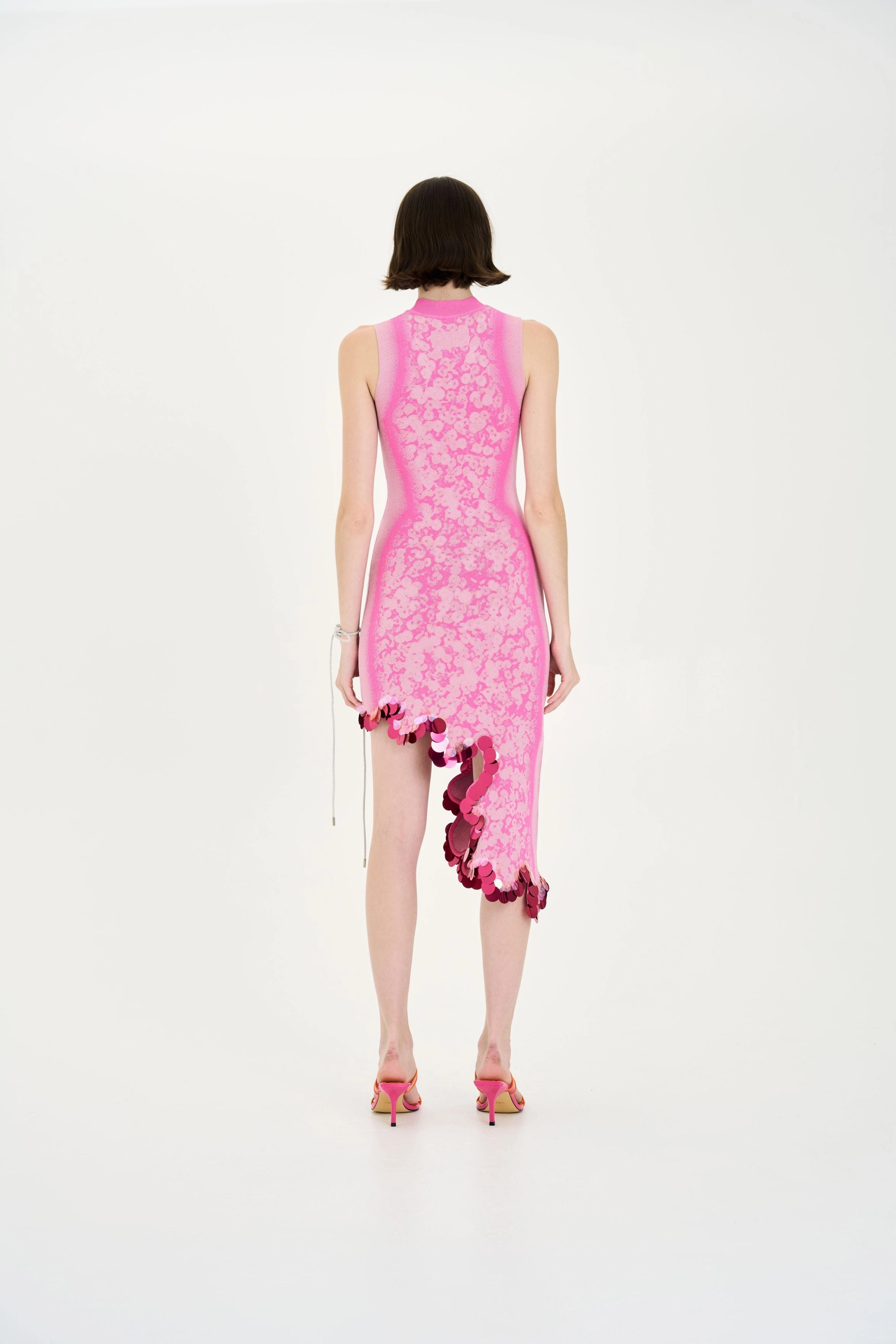 IRIS SIGNATURE WAVY DRESS WITH SEQUINS