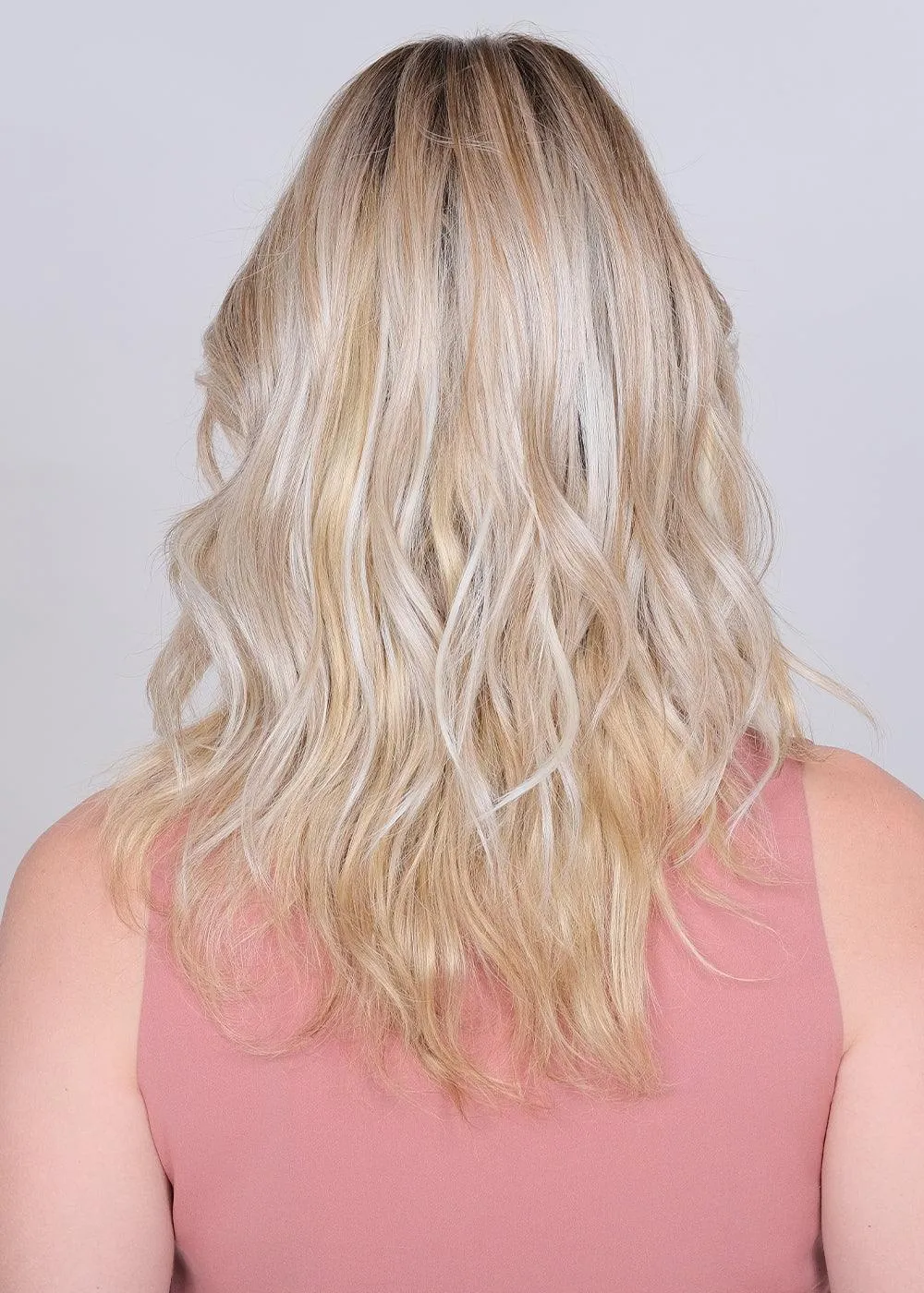 Lace Front Monotop Peerless 16" Topper by Belle Tress | Heat-friendly Synthetic (Full Mono)