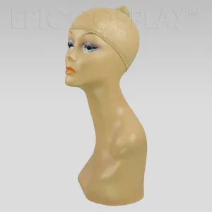 Meshed Wig Cap - Beige