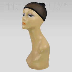 Nylon Wig Cap - Black (2 Pack)