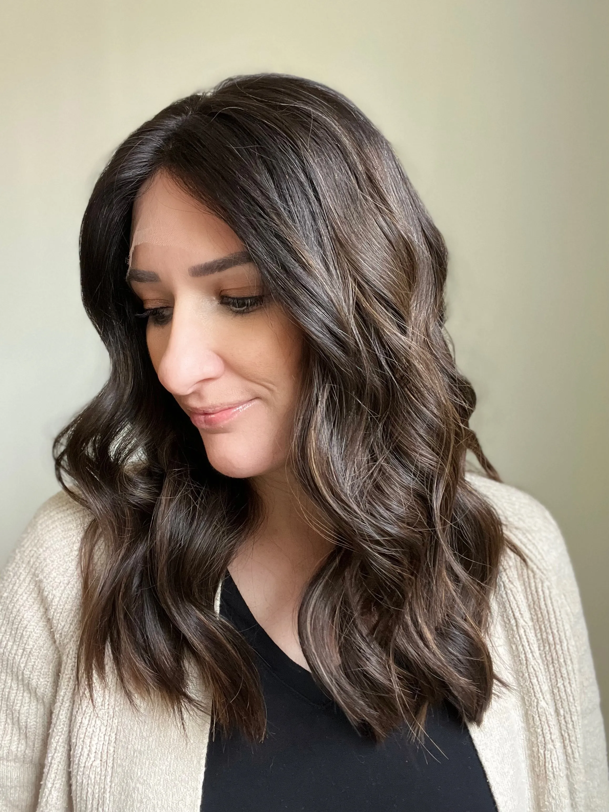 Pre-Order & Customize: "Hali" Lace Top Wig