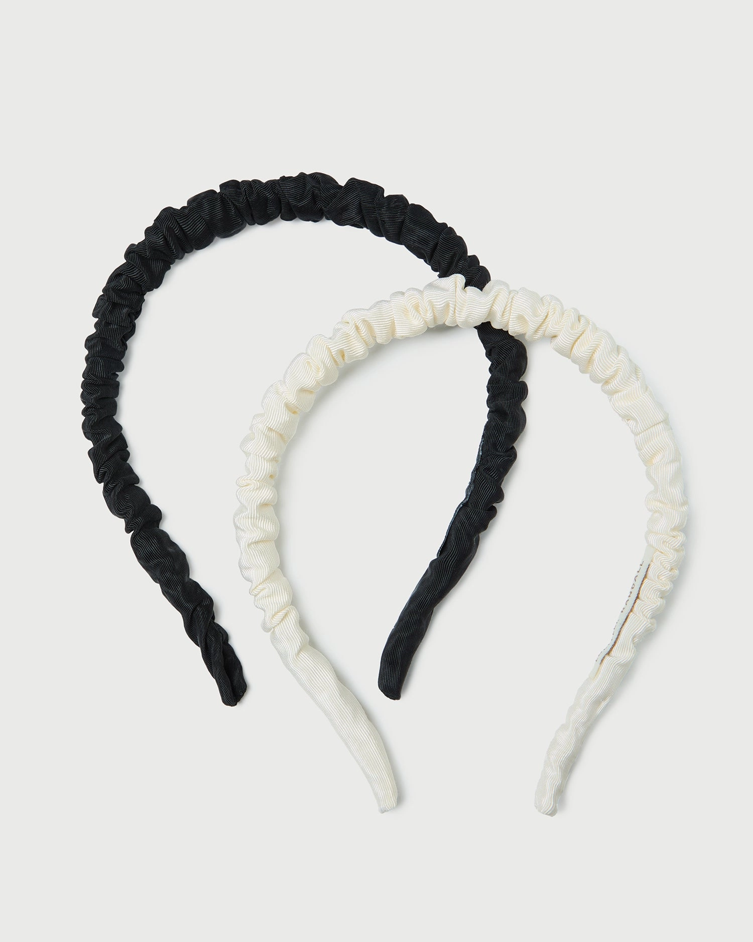 Sabine Black/Cream Headband Set