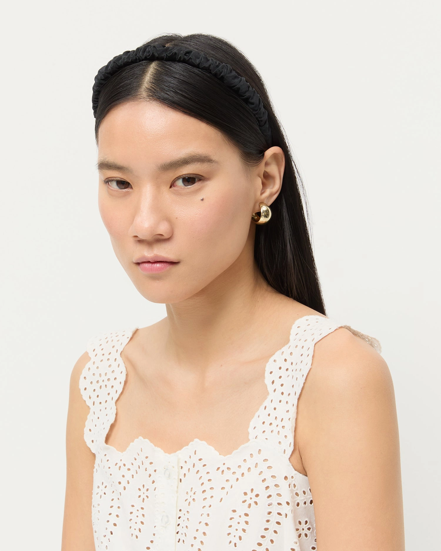 Sabine Black/Cream Headband Set