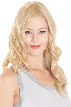 Sale - Belle Tress Toppers - Lace Front Mono Top Wave 18" (#7007) - Color: Roca Margarita Blonde