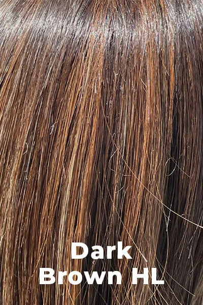 Sale - Belle Tress Wigs - Montecito (CT-1005) - Color: Dark Brown HL