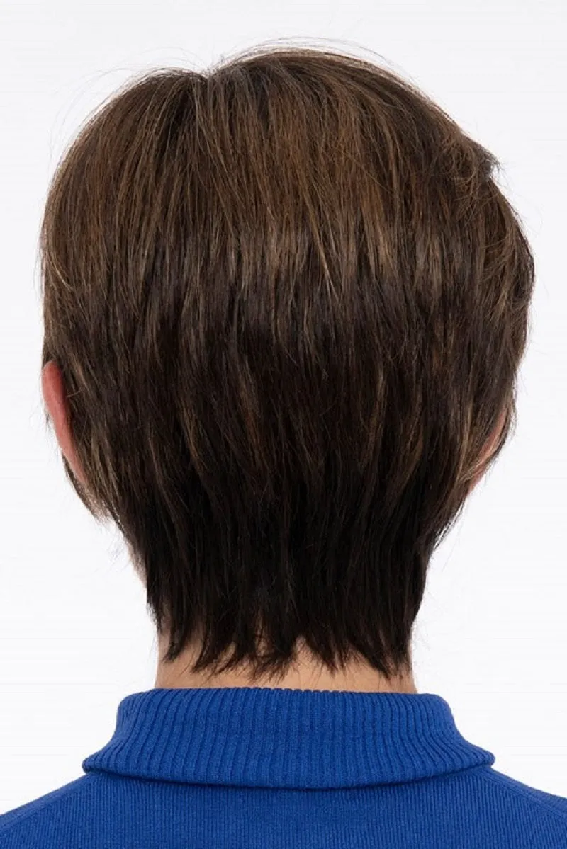 Sale - Envy Wigs - Billie - Human Hair Blend - Color: Light Brown