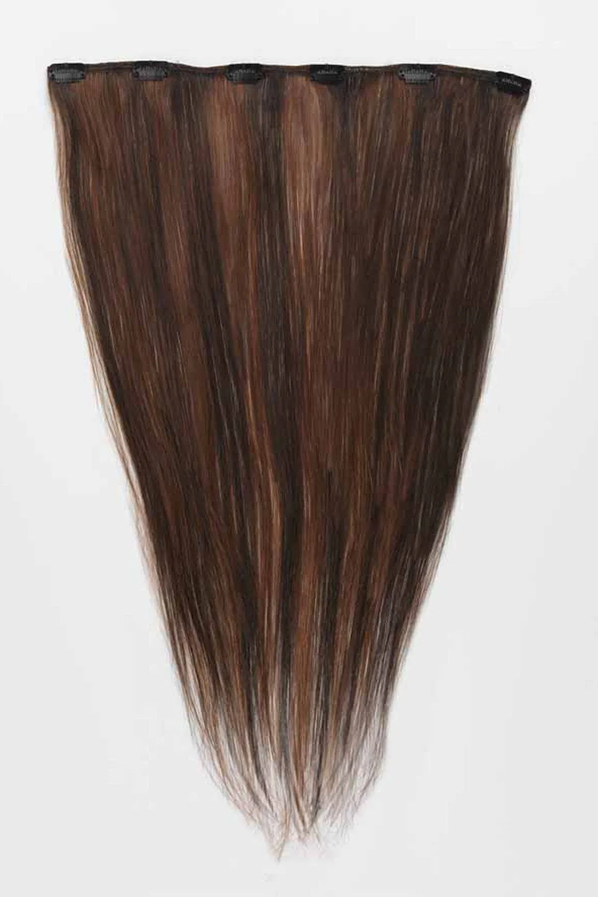 Sale - Hairdo Wigs Extensions - 18 Inch Human Hair Highlight Extension (#HX18HH) - Color: Dark Chocolate (R6)
