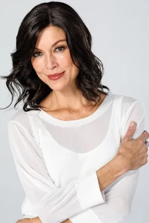 Sale - Jon Renau Toppers - Top Coverage Wavy 12" (#6004) - Color: 4 (Brownie Finale)
