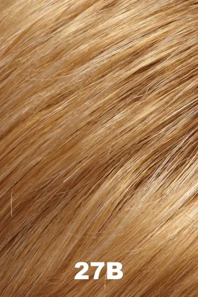 Sale - Jon Renau Toppers - Top Style HH 12 (#5988) - Remy Human Hair - Color: 27B (Peach Tart)