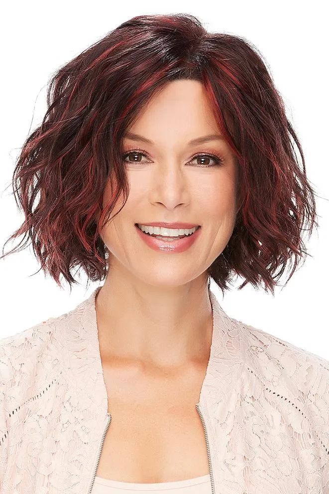 Sale - Jon Renau Wigs - January (#5400) - Color: 1B (Hot Fudge)