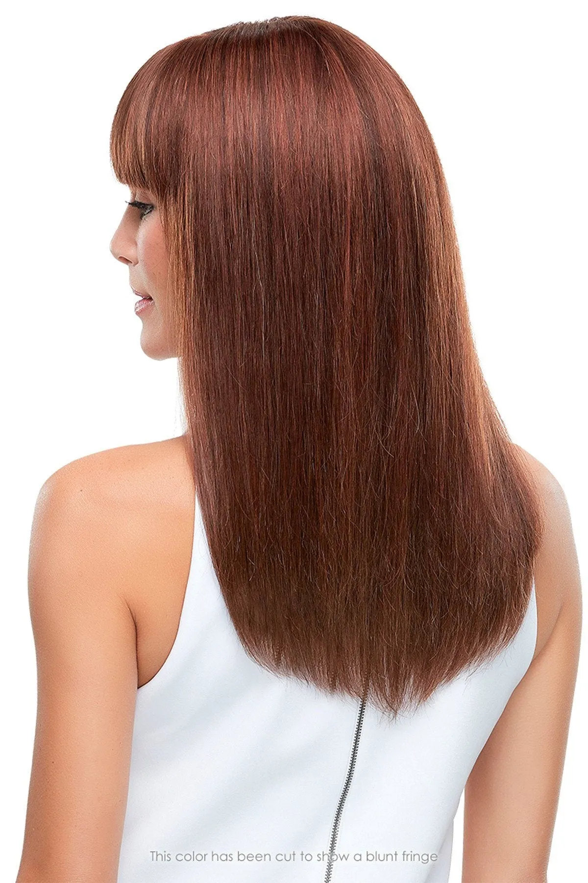 Sale - Jon Renau Wigs - Lea Human Hair (#5983) - Color: 24BRH18 (Napoleon)