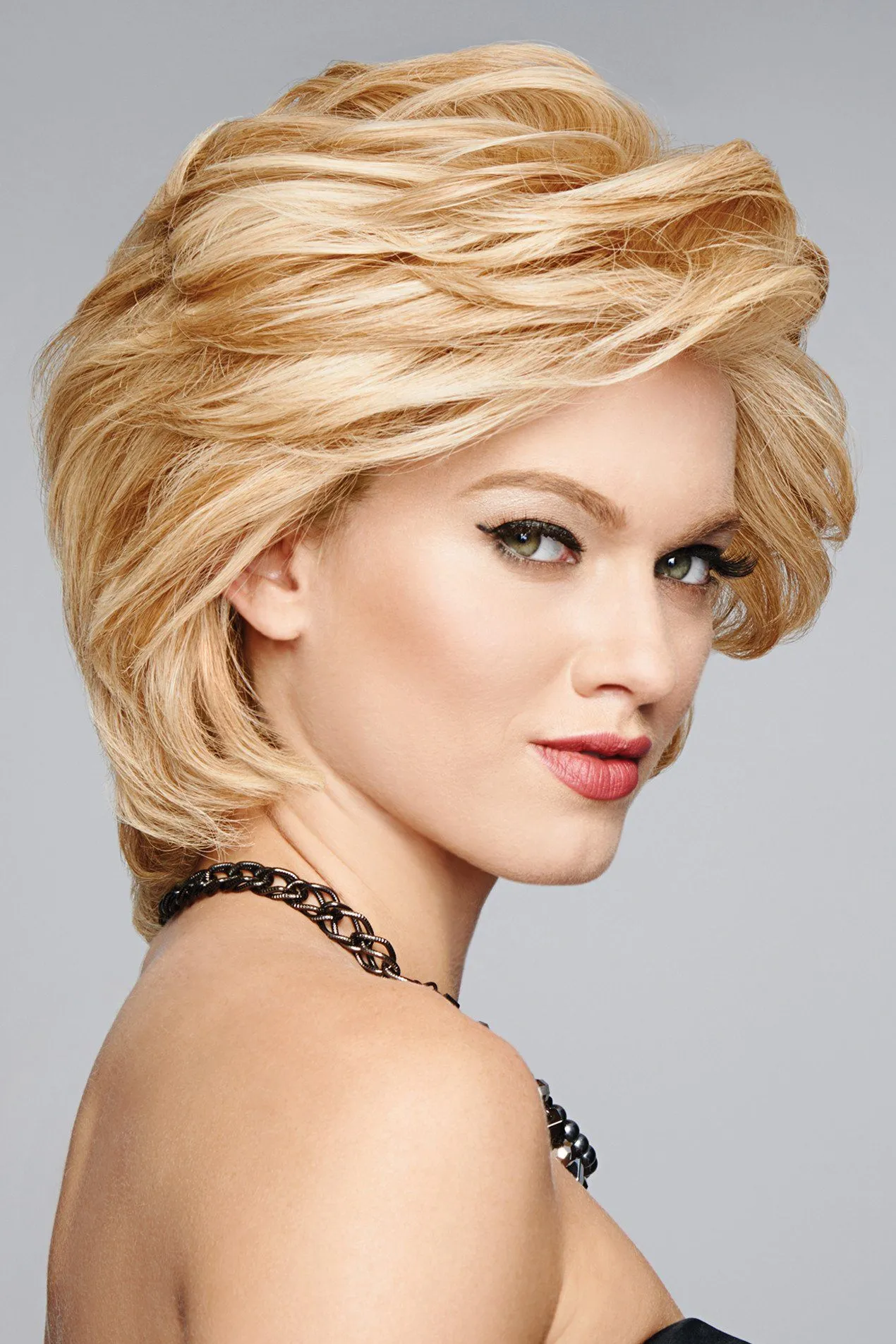 Sale - Raquel Welch Wigs - Applause - Human Hair - Color: Chestnut (R10)