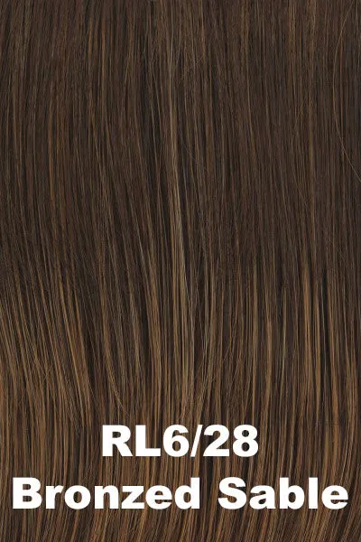 Sale - Raquel Welch Wigs - Captivating Canvas - Color: Bronzed Sable (RL6/28)