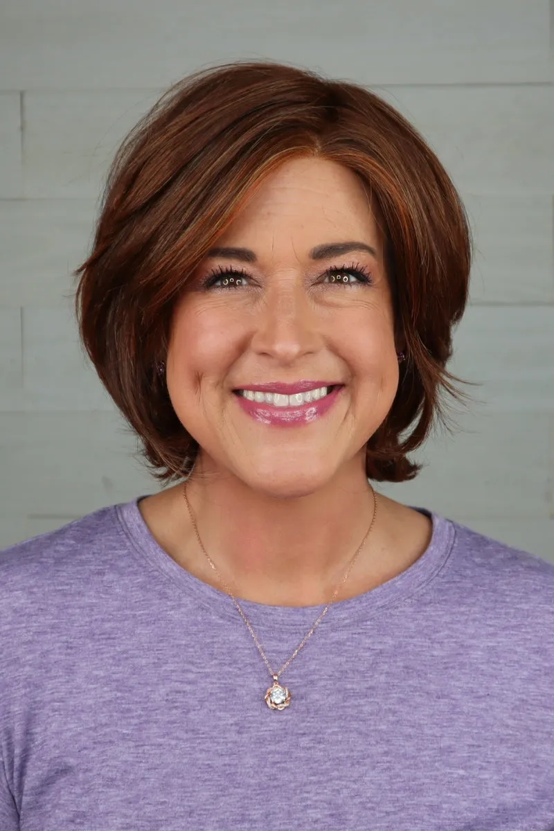 Sale - Raquel Welch Wigs - Flash Forward - Color: Copper Mahogany (RL6/30)