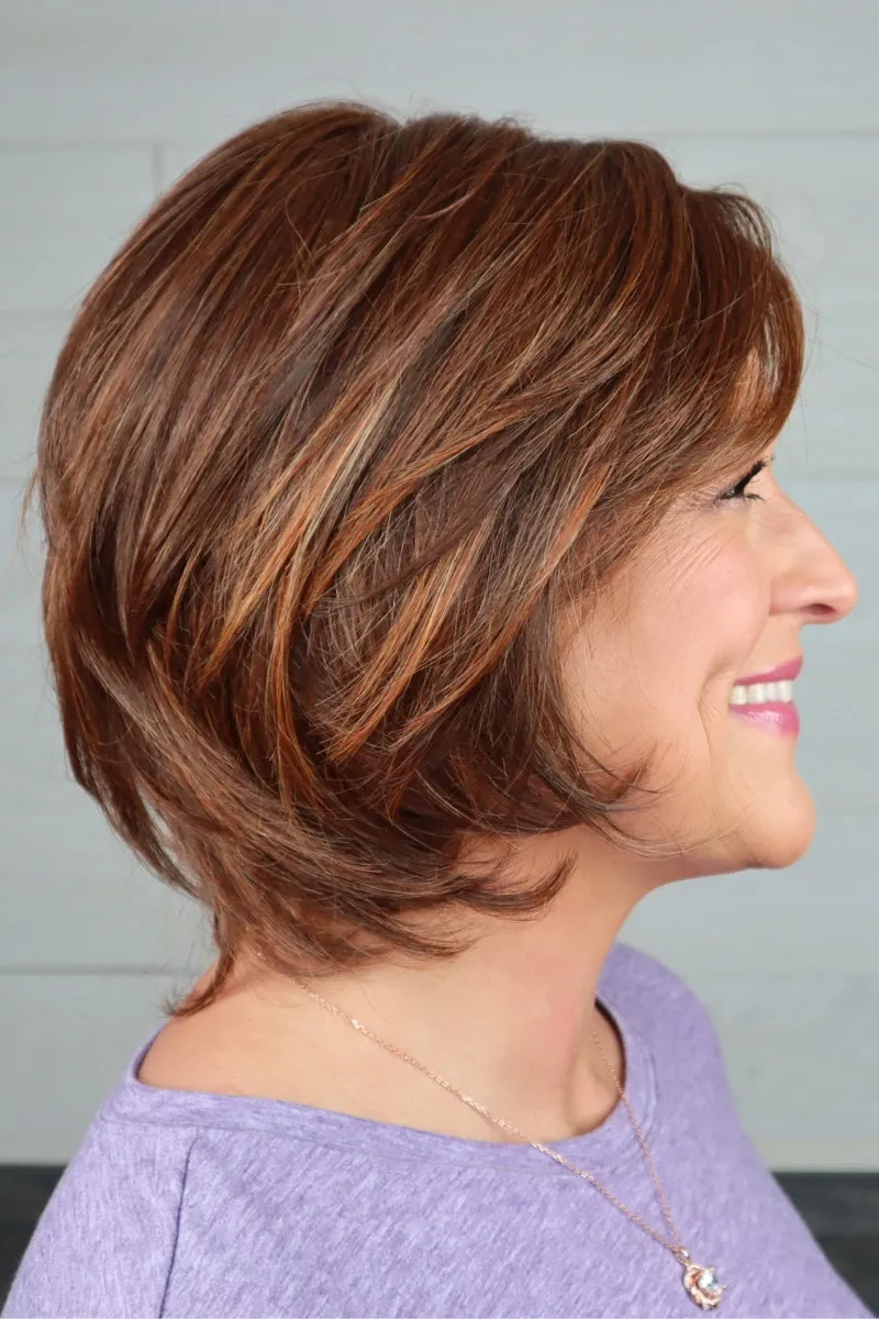 Sale - Raquel Welch Wigs - Flash Forward - Color: Copper Mahogany (RL6/30)